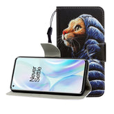 Colored Drawing Horizontal Flip Leather Case with Holder & Card Slot & Wallet